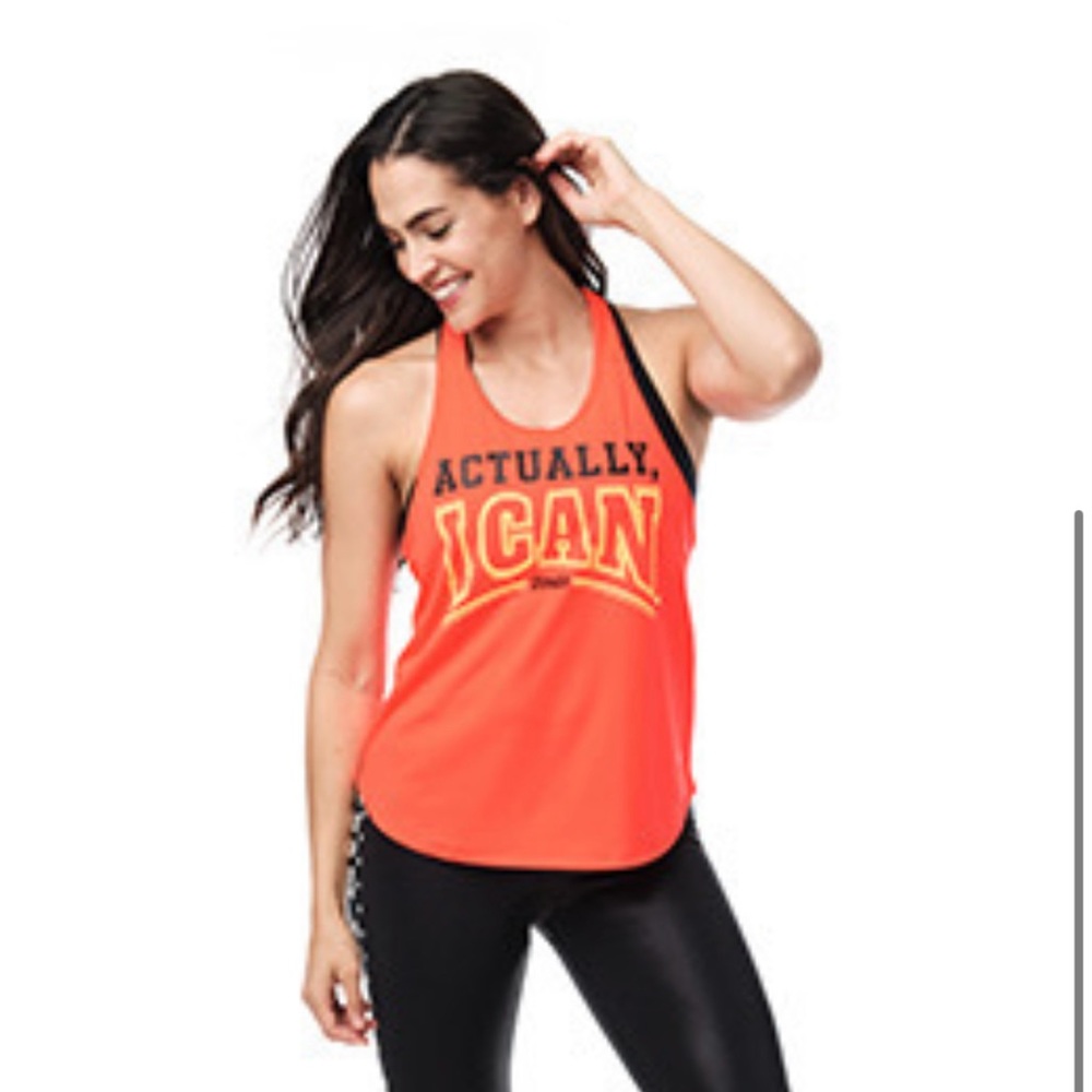 Zumba I Can T Strapped Tank
